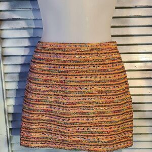 Lush Sm Embroidered Miniskirt 